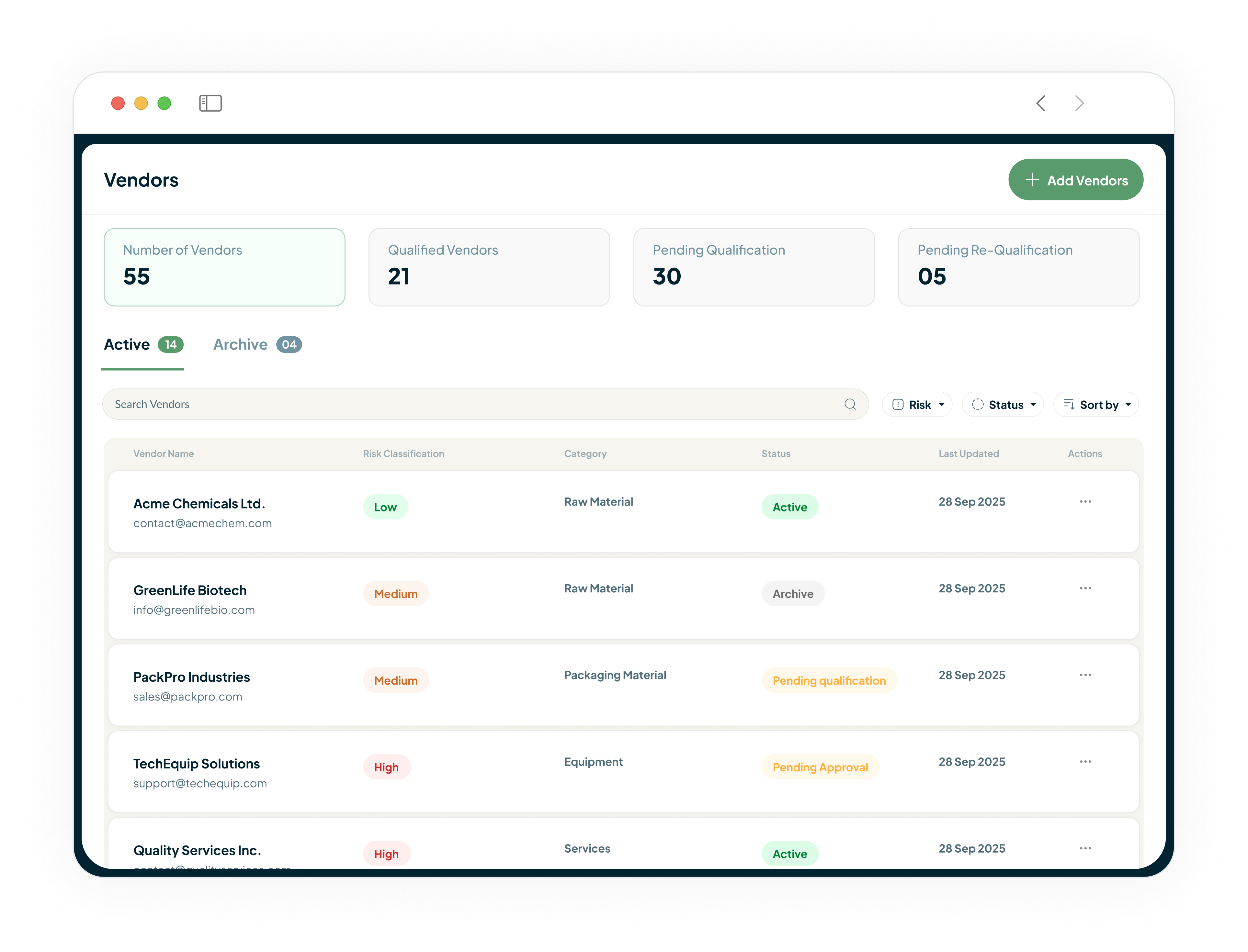 Gain End-to-End Control of Your Materials and Supply Chain